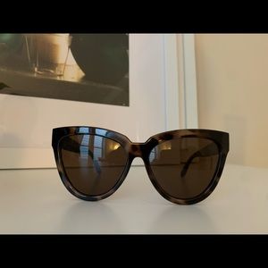 Le Specs Liar Lair cat eye sunglasses tortoise